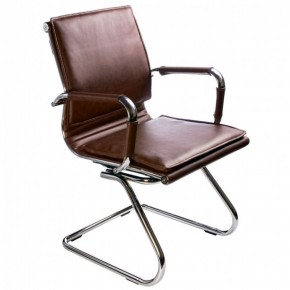 Кресло для посетителя Бюрократ CH-993-Low-V/Brown коричневый в Камышлове - kamyshlov.ok-mebel.com | фото 1