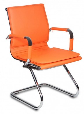Кресло для посетителя Бюрократ CH-993-Low-V/orange оранжевый в Камышлове - kamyshlov.ok-mebel.com | фото 1