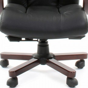 Кресло для руководителя Chairman 421 черный/орех темный, черный в Камышлове - kamyshlov.ok-mebel.com | фото 4