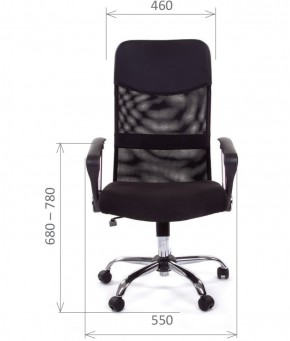 Кресло для руководителя CHAIRMAN 610 N (15-21 черный/сетка черный) в Камышлове - kamyshlov.ok-mebel.com | фото 4