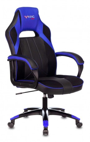 Кресло игровое Бюрократ VIKING 2 AERO BLUE черный/синий в Камышлове - kamyshlov.ok-mebel.com | фото