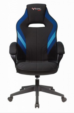 Кресло игровое Бюрократ VIKING 3 AERO BLUE черный/синий в Камышлове - kamyshlov.ok-mebel.com | фото 2