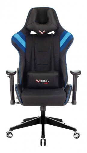 Кресло игровое Бюрократ VIKING 4 AERO BLUE черный/синий в Камышлове - kamyshlov.ok-mebel.com | фото 3