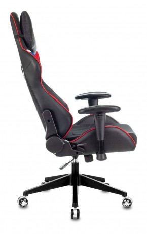 Кресло игровое Бюрократ VIKING 4 AERO RUS черный в Камышлове - kamyshlov.ok-mebel.com | фото 2