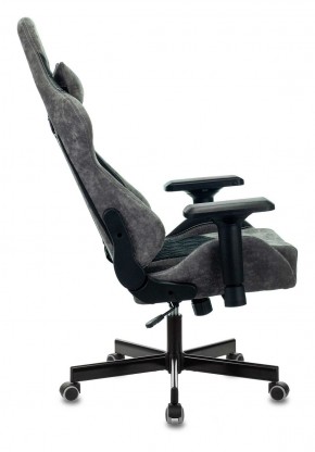 Кресло игровое Бюрократ VIKING 7 KNIGHT B FABRIC черный в Камышлове - kamyshlov.ok-mebel.com | фото 2