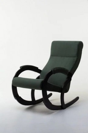 Кресло-качалка КОРСИКА 34-Т-AG (зеленый) в Камышлове - kamyshlov.ok-mebel.com | фото 1