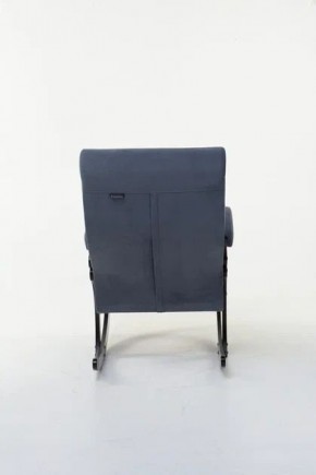 Кресло-качалка КОРСИКА 34-Т-AN (темно-синий) в Камышлове - kamyshlov.ok-mebel.com | фото 2