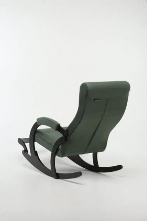 Кресло-качалка МАРСЕЛЬ 33-Т-AG (зеленый) в Камышлове - kamyshlov.ok-mebel.com | фото 2