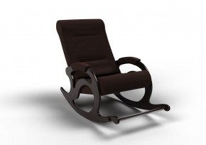 Кресло-качалка Тироль 12-Т-ГР (ткань/венге) ГРАФИТ в Камышлове - kamyshlov.ok-mebel.com | фото 1