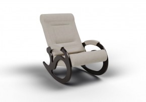 Кресло-качалка Вилла 11-Т-ГР (ткань/венге) ГРАФИТ в Камышлове - kamyshlov.ok-mebel.com | фото