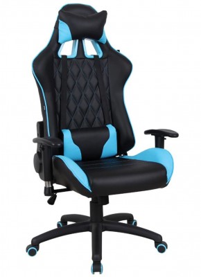 Кресло компьютерное BRABIX "GT Master GM-110" (черное/голубое) 531928 в Камышлове - kamyshlov.ok-mebel.com | фото