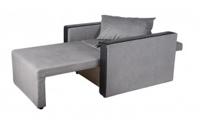 Кресло-кровать Милена с подлокотниками (серый) Велюр в Камышлове - kamyshlov.ok-mebel.com | фото 3