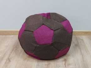Кресло-мешок Мяч S (Savana Chocolate-Savana Berry) в Камышлове - kamyshlov.ok-mebel.com | фото