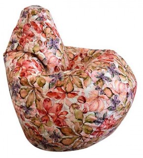 Кресло-мешок Цветы L в Камышлове - kamyshlov.ok-mebel.com | фото 1