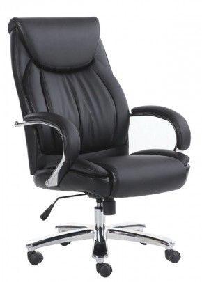 Кресло офисное BRABIX "Advance EX-575" (хром/экокожа/черное) 531825 в Камышлове - kamyshlov.ok-mebel.com | фото
