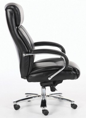 Кресло офисное BRABIX "Direct EX-580" (хром/рециклированная кожа/черное) 531824 в Камышлове - kamyshlov.ok-mebel.com | фото 3