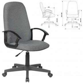 Кресло офисное BRABIX "Element EX-289", ткань, серое, 532093 в Камышлове - kamyshlov.ok-mebel.com | фото 2