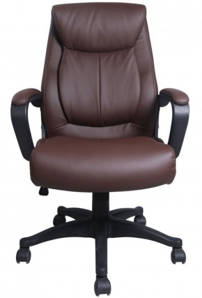 Кресло офисное BRABIX "Enter EX-511" (экокожа/коричневая) 531163 в Камышлове - kamyshlov.ok-mebel.com | фото 3