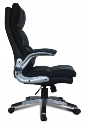 Кресло офисное BRABIX "Fregat EX-510" (рециклированная кожа, черное) 530863 в Камышлове - kamyshlov.ok-mebel.com | фото 3