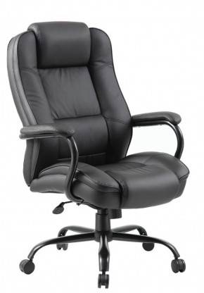 Кресло офисное BRABIX "Heavy Duty HD-002" (экокожа/черное) 531829 в Камышлове - kamyshlov.ok-mebel.com | фото 1