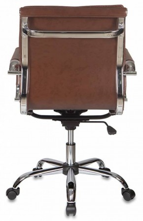 Кресло руководителя Бюрократ CH-993-LOW/BROWN коричневый в Камышлове - kamyshlov.ok-mebel.com | фото 4