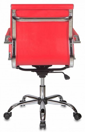 Кресло руководителя Бюрократ CH-993-LOW/RED красный в Камышлове - kamyshlov.ok-mebel.com | фото 4