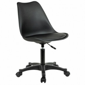 Кресло стул BRABIX "Eames MG-310 PL", пластик черный, экокожа черная, 532927 в Камышлове - kamyshlov.ok-mebel.com | фото 2