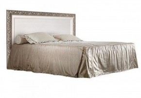 Кровать 2-х спальная (1,4 м) Тиффани штрих-лак/серебро (ТФКР140-1) в Камышлове - kamyshlov.ok-mebel.com | фото 1