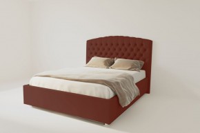 Кровать Берлин без основания 1800 (велюр бордо) в Камышлове - kamyshlov.ok-mebel.com | фото