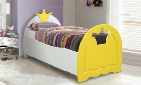 Кровать детская Корона (800*1600) МДФ матовый в Камышлове - kamyshlov.ok-mebel.com | фото 1