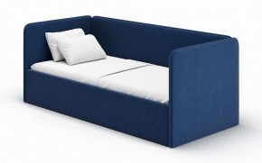 Кровать-диван Leonardo 160*70 (Синий) + боковина в Камышлове - kamyshlov.ok-mebel.com | фото