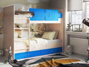 Кровать двухъярусная "Тетрис" (щиты) с бортиками + ящики в Камышлове - kamyshlov.ok-mebel.com | фото 6