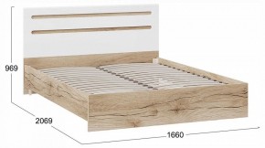 Кровать двуспальная Фьюжн ТД-260.01.03 в Камышлове - kamyshlov.ok-mebel.com | фото 3