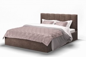 Кровать Элен 1200*2000 Rock 05 (коричневый) в Камышлове - kamyshlov.ok-mebel.com | фото