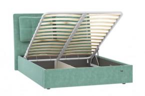 Кровать Ester 1600 с основанием и ПМ (Ультра Минт) Модель 311 в Камышлове - kamyshlov.ok-mebel.com | фото 2