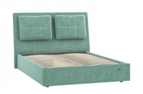 Кровать Ester 1600 с основанием и ПМ (Ультра Минт) Модель 311 в Камышлове - kamyshlov.ok-mebel.com | фото 3