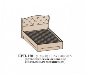 Кровать ЭЙМИ с подъемным механизмом КРП-1701 (1200х2000) Венге/патина серебро в Камышлове - kamyshlov.ok-mebel.com | фото