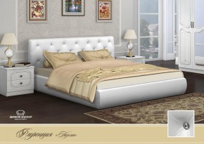 Кровать Флоренция 1400 (серия Норма) + основание + опоры в Камышлове - kamyshlov.ok-mebel.com | фото