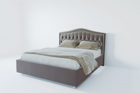 Кровать Калининград с ПМ 1400 (велюр темно-серый) в Камышлове - kamyshlov.ok-mebel.com | фото 2