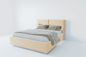 Кровать Корсика с ПМ 800 (экокожа бежевая) в Камышлове - kamyshlov.ok-mebel.com | фото 2