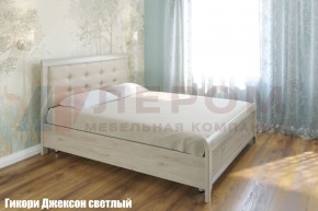 Кровать КР-2033 с мягким изголовьем в Камышлове - kamyshlov.ok-mebel.com | фото