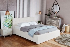 Кровать Лаура с латами Nice White 1400x2000 в Камышлове - kamyshlov.ok-mebel.com | фото 1