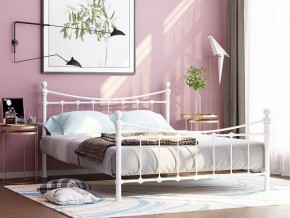 Кровать металлическая "Эльда" Белый в Камышлове - kamyshlov.ok-mebel.com | фото