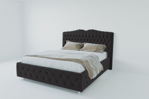 Кровать Нягань с ПМ 2000 (экокожа кольт ч) в Камышлове - kamyshlov.ok-mebel.com | фото 2