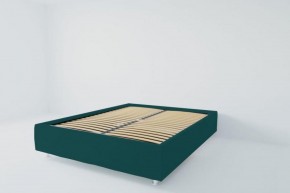 Кровать Подиум с ортопедическим основанием 800 (велюр бирюзовый) в Камышлове - kamyshlov.ok-mebel.com | фото 2