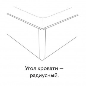 Кровать "Сандра" БЕЗ основания 1600х2000 в Камышлове - kamyshlov.ok-mebel.com | фото 3