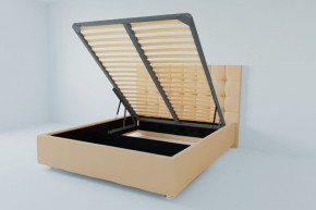 Кровать Венеция с ПМ 900 (экокожа бежевая) в Камышлове - kamyshlov.ok-mebel.com | фото