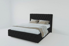 Кровать Версаль с ПМ 1200  (экокожа кольт ч) в Камышлове - kamyshlov.ok-mebel.com | фото