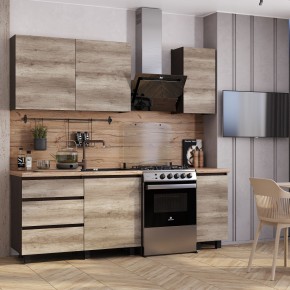 Кухня Энигма 1.6 м (венге/дуб каньон) в Камышлове - kamyshlov.ok-mebel.com | фото