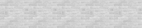 Кухонный фартук 610х3000х1,5 (композит) КМ Кирпич серый в Камышлове - kamyshlov.ok-mebel.com | фото 1